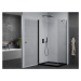 MEXEN/S - Pretória sprchovací kút 100x120, transparent, čierna + sprchová vanička vrátane sifónu