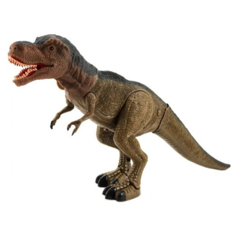 Dinosaurus tyranosaurus chodiaci plast 40cm na batérie so svetlom so zvukom Teddies