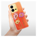 Odolné silikónové puzdro iSaprio - Three Flowers - Vivo X80 Lite 5G