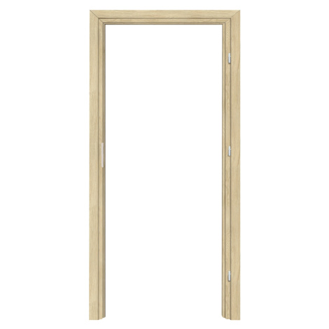 Voster Obložková falcová zárubňa STANDARD 3D fólia dub Amber 120-140 mm, 80 P
