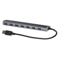 iTec USB 3.0 Hub 7-Port so sieťovým zdrojom