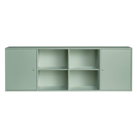 Svetlozelená nízka závesná komoda 176x61 cm Mistral – Hammel Furniture