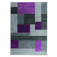 Sivo-fialový koberec Flair Rugs Cosmos, 120 × 170 cm