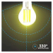 Žiarovka LED HL Filament E27 18W, 3000K, 2430lm, A67 VT-2328 (V-TAC)