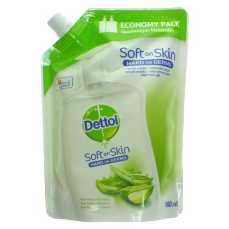 Dettol Moisturise Aloe vera tekuté mydlo náhradná náplň 500 ml