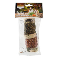 Pochúťka Nature Land Nibble valec dva druhy zeleniny 160g