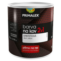 PRIMALEX Farba na kov 2v1 Tmavá sivá 0,75 l