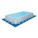 Bazén obdĺžnikový kovový rám s filtráciou  7,32x3,66mx1,32m