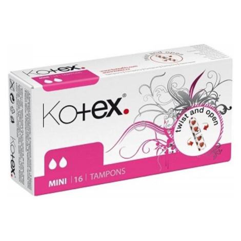 KOTEX Tampóny Mini 16 ks