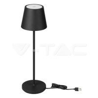 1,5W LED stolová lampa 3000K IP54 piesková čierna VT-7997 (V-TAC)