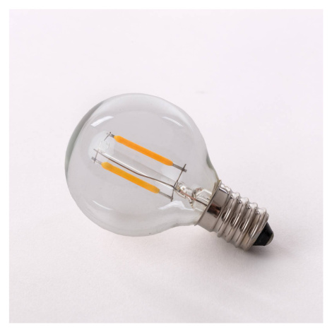 E14 1W LED žiarovka 5V pre Mouse Lamp, hruška číra SELETTI