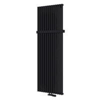 Isan Octava radiátor pre ústredné vykurovanie 150x46,2 cm čierna DOCT15000462CSM