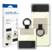 Kryt WHITESTONE CLEAR CASE RING GALAXY Z FLIP 4 BEIGE (8809365407217)