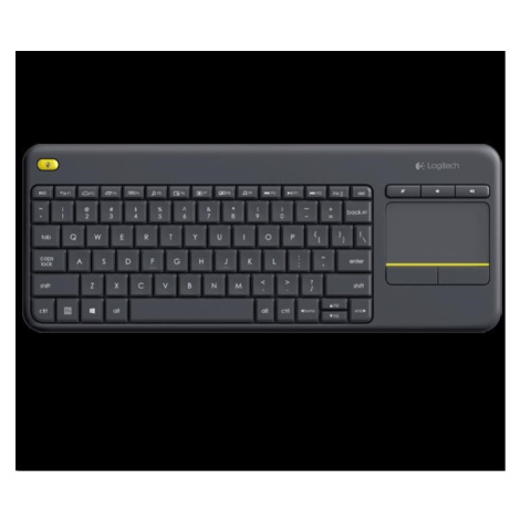 Logitech Wireless Keyboard Touch Plus K400 Plus, čierna, US