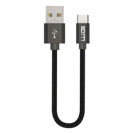 Kábel WG USB-C na USB, 20cm, čierna Winner Group