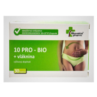 Slovakiapharm 10 Pro-Bio + vláknina 30 cps