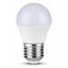 Žiarovka LED E27 4,5W, 4500K, 470lm, 3-balenie, G45 VT-2176 (V-TAC)