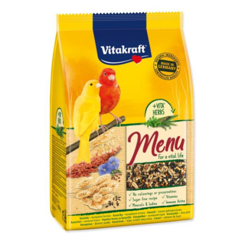 Krmivo Vitakraft Vital Menu kanárik 500g