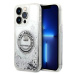 Kryt Karl Lagerfeld KLHCP14LLCRSGRS iPhone 14 Pro 6,1" silver hardcase Liquid Glitter RSG (KLHCP