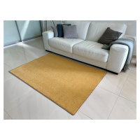 Kusový koberec Eton Exklusive žlutý - 50x80 cm Vopi koberce