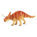 Drevené 3D puzzle pre deti Dinosaurus Triceratops Dino Janod 32 ks