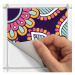 Sada 30 nástenných samolepiek Ambiance Wall Stickers Tiles Azulejos Mariska, 15 × 15 cm