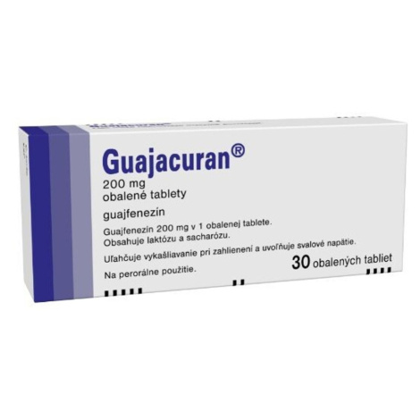 GUAJACURAN 200 mg 30 tabliet