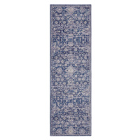 Kusový koberec Cairo 105584 Alexandria Blue – na ven i na doma - 80x200 cm Nouristan - Hanse Hom