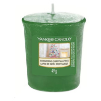 Yankee Candle, Rozžiarený vianočný stromček, Sviečka 49 g