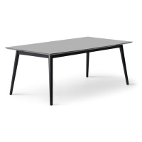 Čierno-antracitový rozkladací jedálenský stôl 100x210 cm Meza – Hammel Furniture