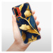 Odolné silikónové puzdro iSaprio - Gold Leaves - Xiaomi Redmi 9T
