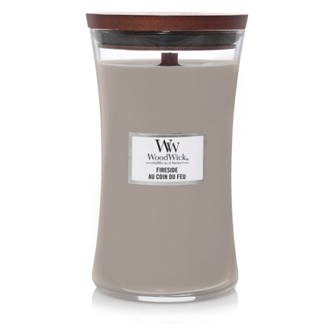 WOODWICK Vonná sviečka veľké sklo Fireside 609 g