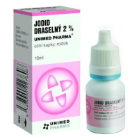 UNIMED PHARMA Jodid draselný 2% oční kapky 10 ml