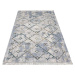 DY Sivý luxusný protišmykový koberec Beid Rozmer: 120x180 cm