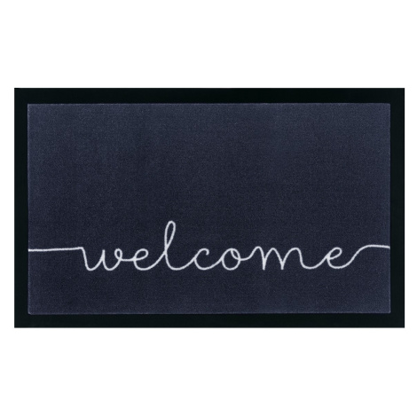 Protiskluzová rohožka Welcome 104512 Anthracite/Cream - na ven i na doma - 40x60 cm Hanse Home C