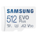 SAMSUNG EVO PLUS SDXC KARTA 512GB CLASS 10 + ADAP MB-MC512KA/EU