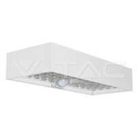 6W LED solárne nástenné svietidlo Tehlová lítiová batéria biela 4000K 900lm VT-406 (V-TAC)