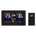 Solight Meteostanica Smart Life, LCD, teplota, vlhkosť, tlak, USB nabíjanie, čierna