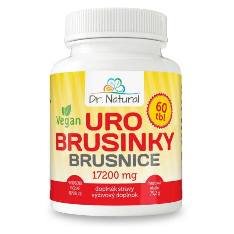 Dr.Natural URO - Brusnice 17200 mg, 60 tbl.