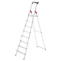 Hliníkový stojací rebrík so stupňami StandardLine L60 Hailo