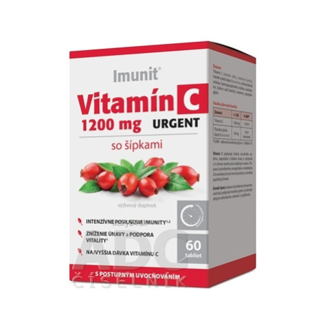 Vitamín C 1200 mg URGENT so šípkami Imunit