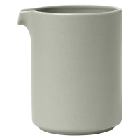Svetlosivá keramická nádoba na mlieko Blomus Pilar, 280 ml