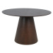 Okrúhly jedálenský stôl s doskou v dekore orechového dreva ø 120 cm Bolton – House Nordic