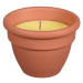 Nohel Garden Vonná sviečka proti hmyzu citronella v ker. nádobe, pr. 9 cm