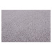 Kusový koberec Eton šedý 73 čtverec - 400x400 cm Vopi koberce