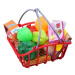 mamido  Sada supermarket s košíkom, pokladňou a potravinami