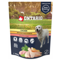 Kapsička Ontario kura so zeleninou vo vývare 300g
