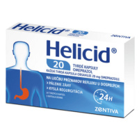 HELICID 20 mg 14 kapsúl