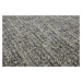 Kusový koberec Alassio šedobéžový čtverec - 100x100 cm Vopi koberce