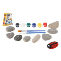 Detská kreatívna hra TEDDIES Maľovanie na kamene